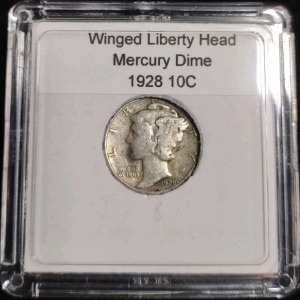 1928 Mercury Dime