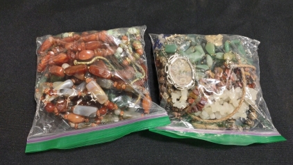 (2) Assorted Bags of Jewelry
