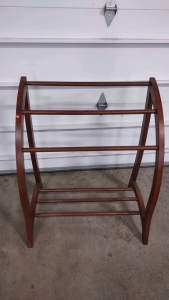 30"x 20&frac14;"x 36&frac12;" (Brown) Clothes Drying Rack