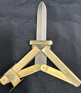 WWII German Scissor Action Paratrooper Knife