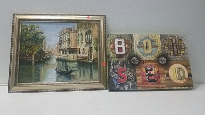 Scenic Wall art, Hanging Boise Decor