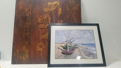 Vincent Van Gogh wall art, Flower Wall art