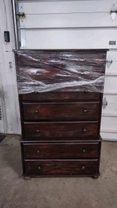 32&frac12;"x17&frac12;"x 54&frac12;" (Dark Brown) 9-Drawer Dresser