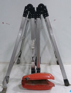 (1) 12.5' Folding Ladder (1) Motorcycle/Motorized Bike Gas Tank