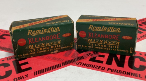 (100) Rds Remington Kleanbore Hi-Speed 22LR