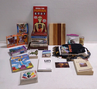 (12) Assorted Books, (1) Vintage 1st Edition Limited Hubbell House Can & More