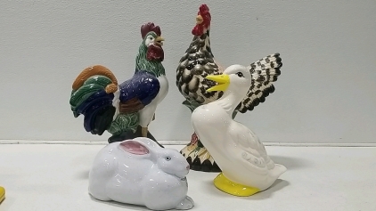 Porcelain animals
