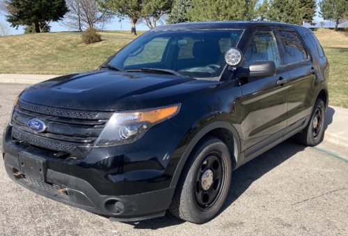 2014 Black Ford Explorer Interceptor - AWD! Nyssa PD Surplus