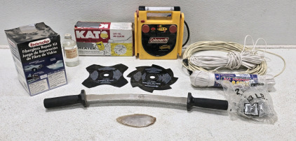 External Car Heater & Fiberglass Repair Kit