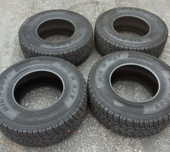 Set Of 4 Big Foot All Terrain LT285/75R16 M+S 16&rdquo;
