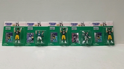 (5) Starting lineup 1996 Editon Football Figures