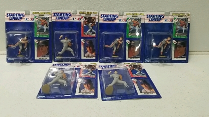 (6) Starting Lineup 1993 Edition Figures