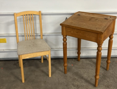 (1) Chair (1) School Desk