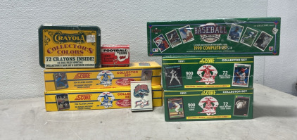 Assorted baseball & Football Cards