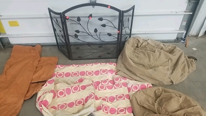 Fireplace Gate w/ Pillow, Beanbag covers/cases