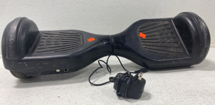 (1) SISIGAD Hoverboard, with Bluetooth and Colorful Lights Self Balancing Scooter W/ Charger