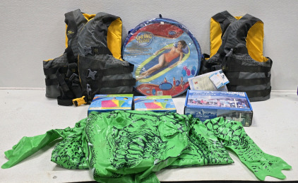 Life Jackets & Misting Cove