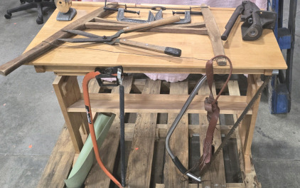 Gun Reloading Press & Work Bench