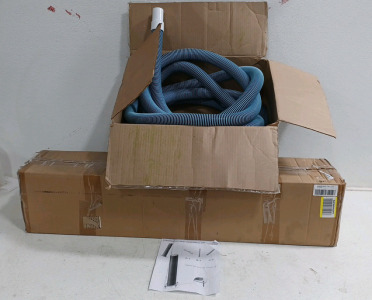 (1) Yellow Traffic Stopping Blockade (1) 25' Pool Hose