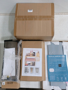 (1) Far Infrared Sauna Blanket Portable Sauna Infrared Blanket 113-176℉ (1) TwoHome K-Cup Coffee Pod Holder (1) Soduku Floating Wall Shelves (1) Acrylic Display Case