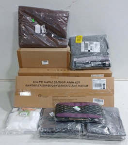 (1) Far Infrared Sauna Blanket Portable 113-176℉ (2) Round Metal Ballon Arch Kit (1) 13-Pack Replacement Roomba Brushes & Bags Kit and More!!
