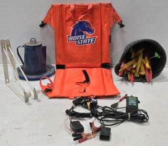 BSU Stadium Chair & Automatic Battery Chargers