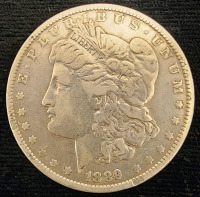 1889 Morgan Silver Dollar