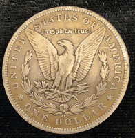 1890 Morgan Silver Dollar - 2