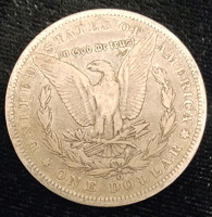 1891 Morgan Silver Dollar - 2