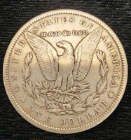 1891 Morgan Silver Dollar - 2