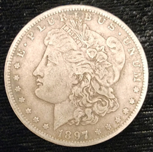 1897 Morgan Silver Dollar