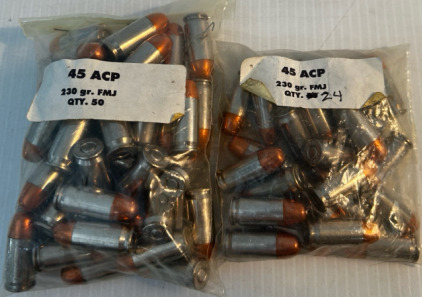 45 ACP 74 Rounds