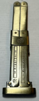 WWII German Brass Scale Para Trooper Scissor Action Knife