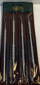 A Pack Of 4 Dental Picks