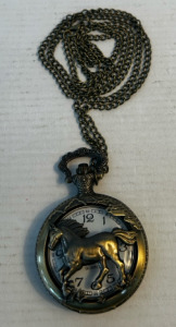 Horse Hunting Pocket Watch