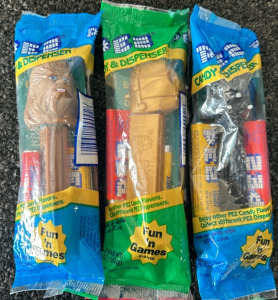 (3) Star Wars Peez