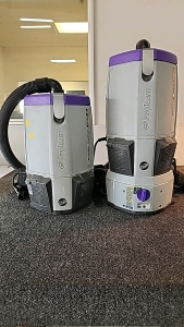 (2) Stand Up Backpack Vacuum