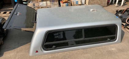 Leer Silver Camper Shell For Truck