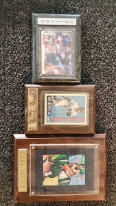 Gary Payton / Ken Griffey Jr. Plaques