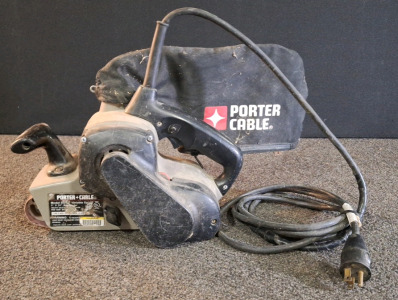 (1) Porter Cable, Variable Speed Belt Sander