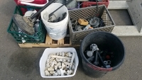 Pallet of Construction Materials, Various PVC piping, Metal Materials - 2