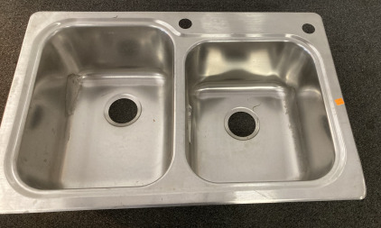 Stainless steel Moen sink