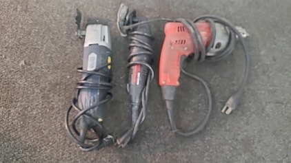 Assorted power tools