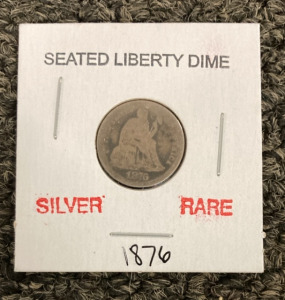 Seated Liberty Dime 1876