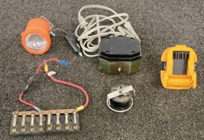 Miners Head Lamp, DCA 20V Max To 18V Adapter, Gast Air Compressor Pump, And More