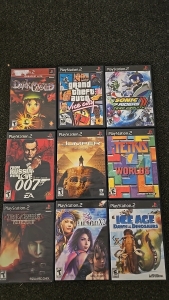 (9) PS2 Games