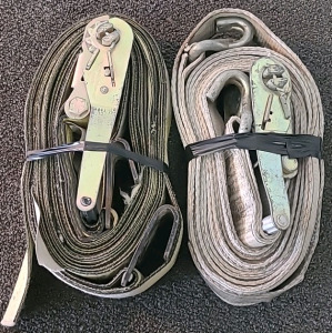 Tow straps 2pc