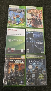 (6) XBOX Games