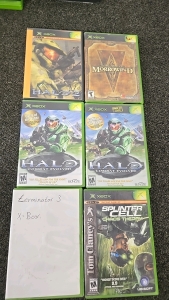 (6) XBOX Games