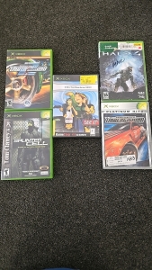 (5) XBOX Games